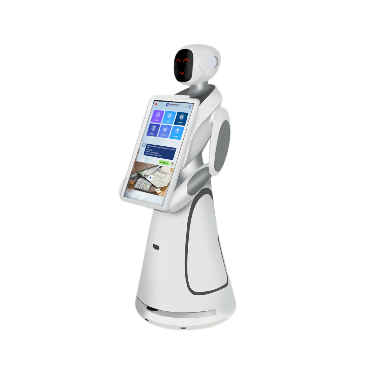 Interactieve autonome begroetingsrobot