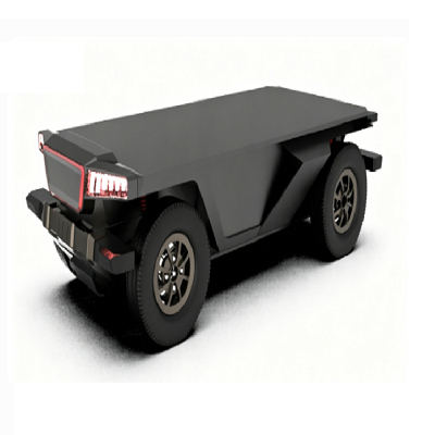 Elektrisch Ackermann-wielchassis