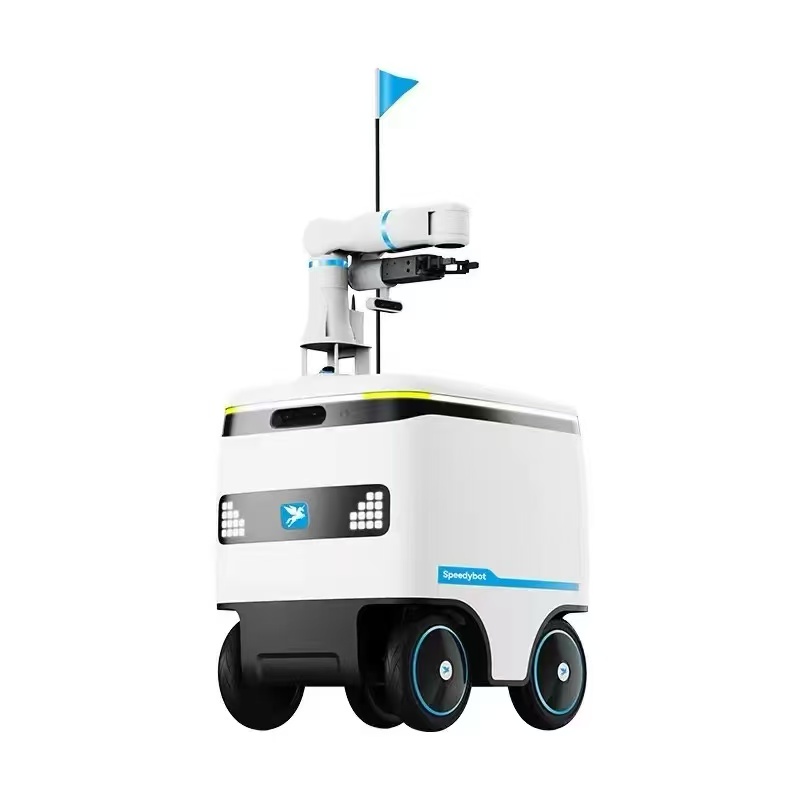 Leveringsrobot voor binnen en buiten