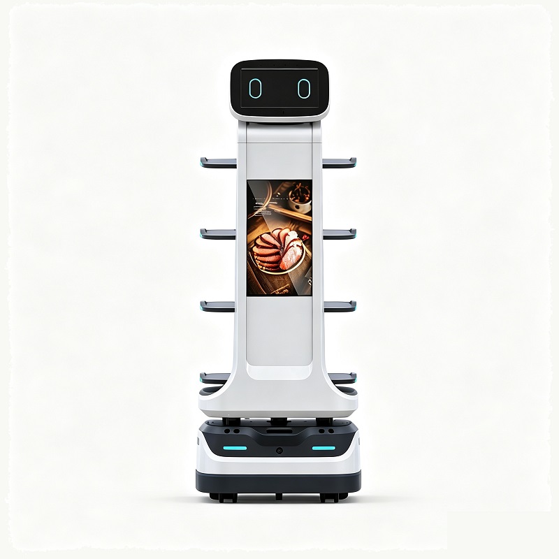 Intelligente bezorgrobot voor hotel en restaurant