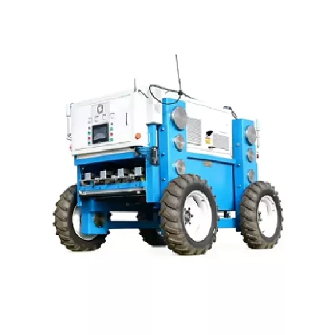 Laserwiedende robot