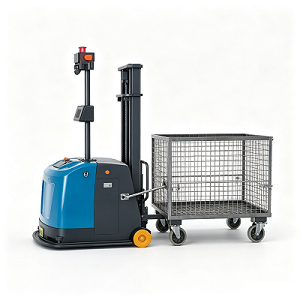Zelfgeleide sleeptractorwerkplaatsbezorgrobot