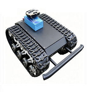 Gevolgd onderstel | Chassis met rubberen en robotrupsbanden