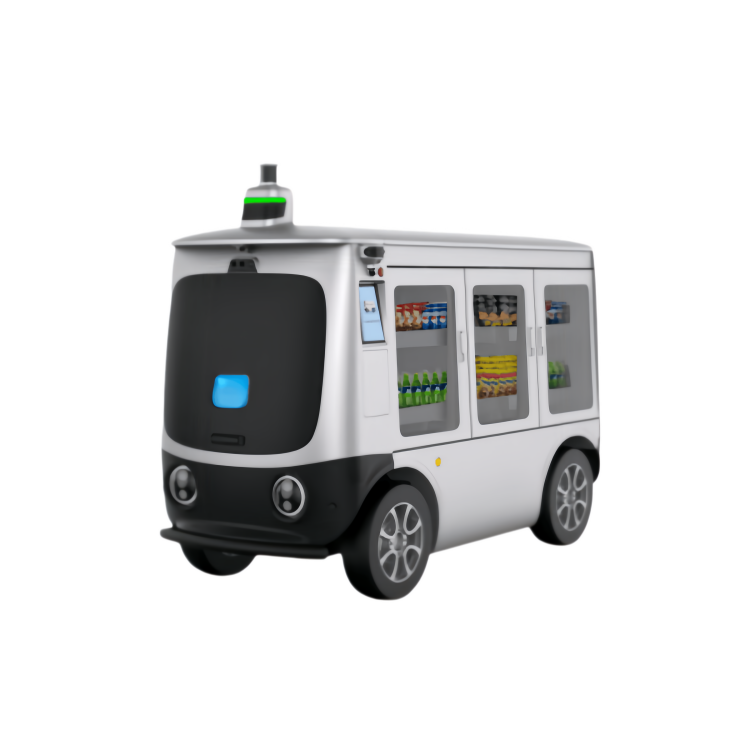 Onbemand intelligent bestelvoertuig